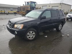 Salvage cars for sale at Martinez, CA auction: 2002 Toyota Highlander Limited