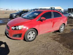 Salvage cars for sale at Brighton, CO auction: 2013 Chevrolet Sonic LT