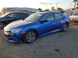 Honda salvage cars for sale: 2016 Honda Civic EX