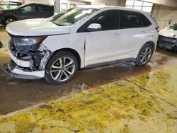 Salvage cars for sale at Indianapolis, IN auction: 2016 Ford Edge Sport