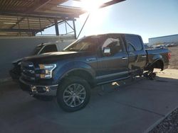 Salvage cars for sale at Phoenix, AZ auction: 2016 Ford F150 Supercrew