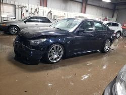 Salvage cars for sale at Elgin, IL auction: 2008 BMW 550 I