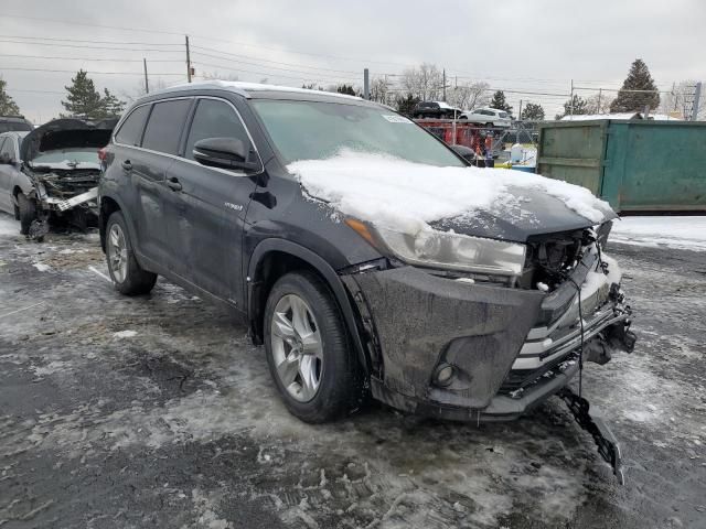 2019 Toyota Highlander Hybrid Limited