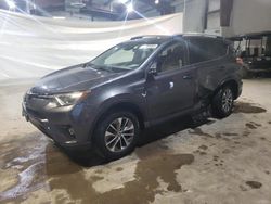 Salvage cars for sale at North Billerica, MA auction: 2017 Toyota Rav4 HV LE