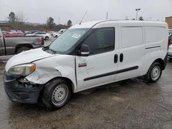 Salvage cars for sale from Copart Gaston, SC: 2016 Dodge RAM Promaster City