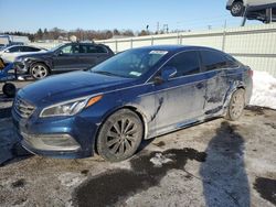 Salvage cars for sale from Copart Pennsburg, PA: 2015 Hyundai Sonata Sport