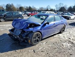 Salvage cars for sale at Madisonville, TN auction: 2024 Hyundai Elantra N Line