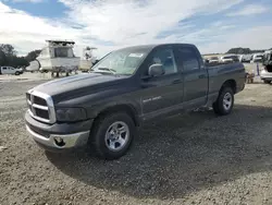 Salvage cars for sale at Lumberton, NC auction: 2002 Dodge RAM 1500