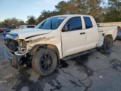 Toyota salvage cars for sale: 2018 Toyota Tundra Double Cab SR