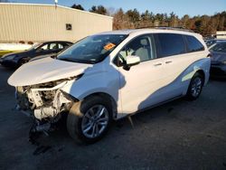 Salvage cars for sale at Exeter, RI auction: 2022 Toyota Sienna Limited