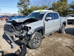 Salvage SUVs for sale at auction: 2018 Toyota Tacoma Double Cab