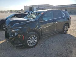 Salvage cars for sale at San Antonio, TX auction: 2022 Chevrolet Equinox LT