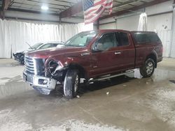 Salvage cars for sale at Albany, NY auction: 2015 Ford F150 Super Cab