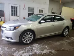 2014 Chevrolet Malibu LTZ en venta en Davison, MI