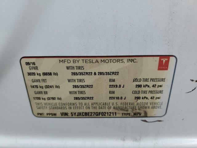 2016 Tesla Model X