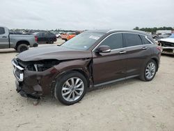 Salvage cars for sale at Houston, TX auction: 2020 Infiniti QX50 Pure