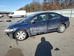 Salvage cars for sale at Brookhaven, NY auction: 2008 Honda Civic LX