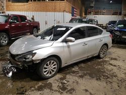 Nissan salvage cars for sale: 2018 Nissan Sentra S