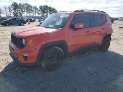 Jeep Renegade Latitude salvage cars for sale: 2019 Jeep Renegade Latitude