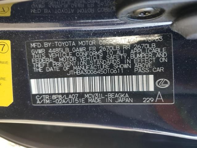 2004 Lexus ES 330