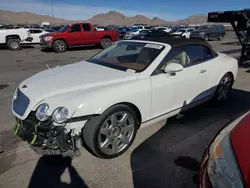 Bentley Continental Vehiculos salvage en venta: 2008 Bentley Continental GTC