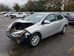 Salvage cars for sale at Eight Mile, AL auction: 2016 Toyota Corolla L