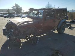 Salvage cars for sale at San Martin, CA auction: 2009 Jeep Wrangler Unlimited X