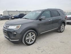 Salvage cars for sale at Haslet, TX auction: 2019 Ford Explorer Limited