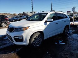 Salvage cars for sale at Colorado Springs, CO auction: 2011 KIA Sorento SX