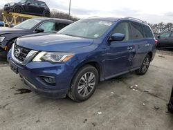 Salvage cars for sale at Windsor, NJ auction: 2019 Nissan Pathfinder S