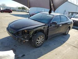 Salvage cars for sale at Sacramento, CA auction: 2004 Lexus ES 330