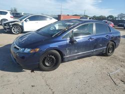 Salvage cars for sale at Homestead, FL auction: 2007 Honda Civic LX