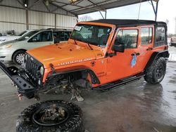 Jeep Vehiculos salvage en venta: 2015 Jeep Wrangler Unlimited Sport