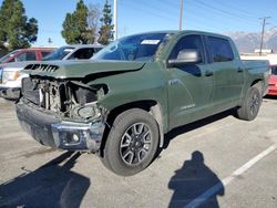 Salvage cars for sale at Rancho Cucamonga, CA auction: 2021 Toyota Tundra Crewmax SR5