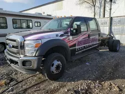 Salvage cars for sale from Copart Franklin, WI: 2016 Ford F550 Super Duty