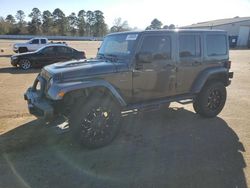 Vehiculos salvage en venta de Copart Longview, TX: 2017 Jeep Wrangler Unlimited Sahara