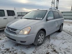 Salvage cars for sale at Elgin, IL auction: 2008 KIA Sedona EX