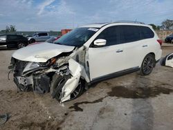 Salvage cars for sale from Copart Homestead, FL: 2017 Nissan Pathfinder S