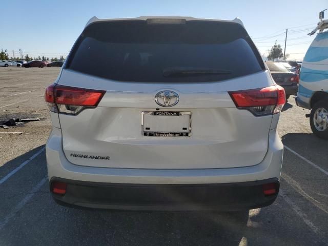 2018 Toyota Highlander LE