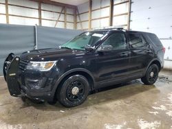 Vehiculos salvage en venta de Copart Columbia Station, OH: 2017 Ford Explorer Police Interceptor