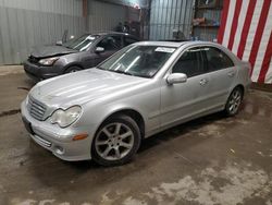 Salvage cars for sale at West Mifflin, PA auction: 2007 Mercedes-Benz C 280 4matic