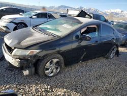 Salvage cars for sale at Magna, UT auction: 2015 Honda Civic LX