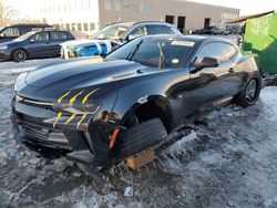 Salvage Cars with No Bids Yet For Sale at auction: 2018 Chevrolet Camaro LT