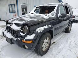 Salvage cars for sale at Pekin, IL auction: 2003 Jeep Liberty Limited