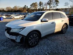 Salvage cars for sale at Byron, GA auction: 2015 Acura MDX Technology