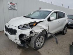 Salvage cars for sale at Magna, UT auction: 2017 KIA Sportage LX