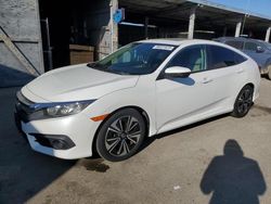 Salvage cars for sale from Copart Fresno, CA: 2017 Honda Civic EX