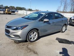 Salvage cars for sale at Dunn, NC auction: 2017 Chevrolet Cruze LT