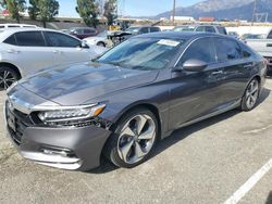 Salvage cars for sale at Rancho Cucamonga, CA auction: 2019 Honda Accord Touring