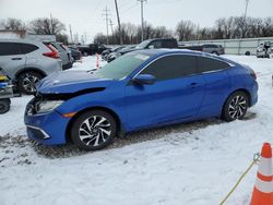 Honda salvage cars for sale: 2018 Honda Civic LX